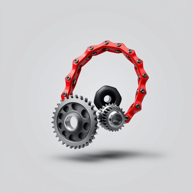 Cadena + pinon competicion